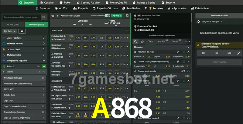 apostas esportivas